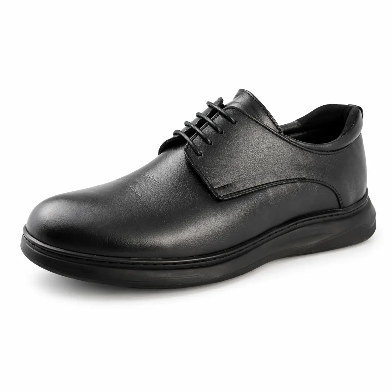  CHAUSSURE CONFORT+ 100 NOIR CUIR  .......... chaussure homme cuir maroc 